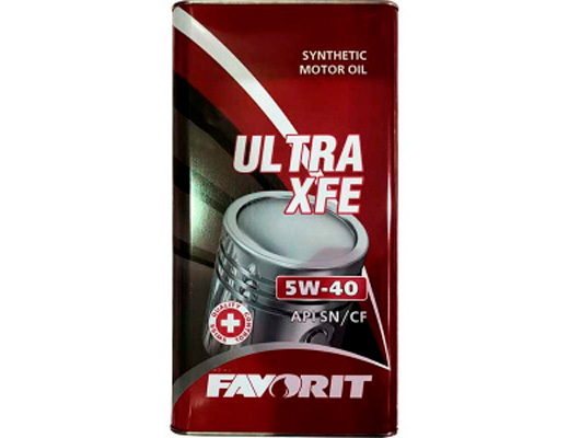 Масло моторное Favorit Ultra XFE 5W-40 1л (metal)