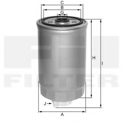 Фильтр топливный Fil Filter                ZP 3071 BF