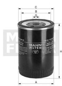 Фильтр топливный Mann                WK 9801