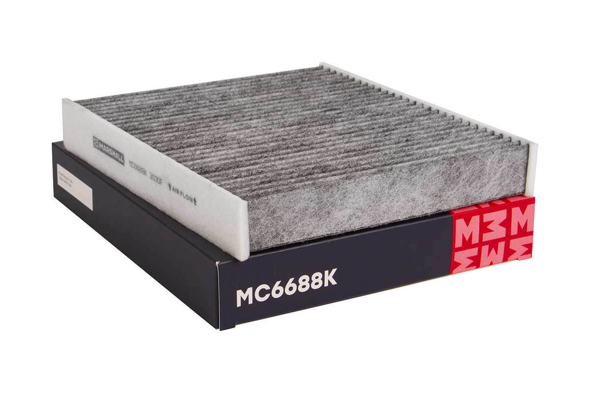 Фильтр салонный угольный Marshall                MC6688K