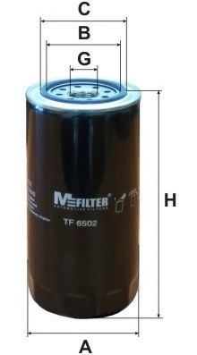 Фильтр масляный HCV MFILTER                TF 6502