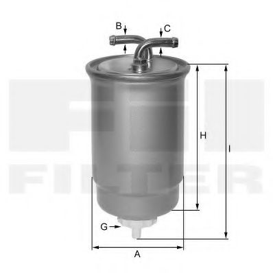 Фильтр топливный Fil Filter                ZP053F