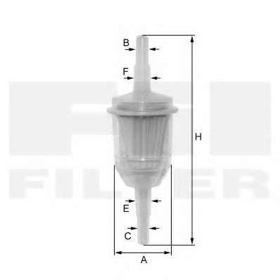 Фильтр топливный Fil Filter                ZP8014FP