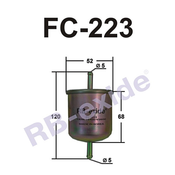 Фильтр топливный Rb-exide                FC223