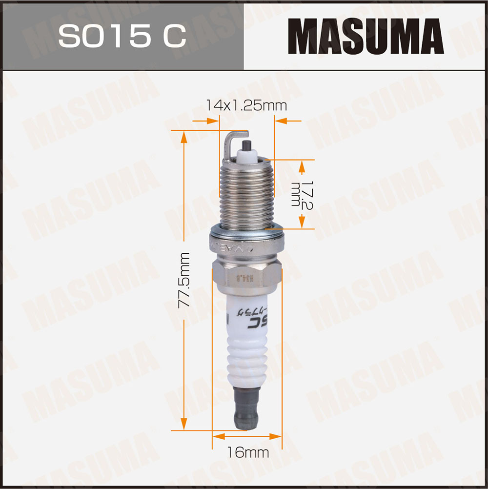 Свеча зажигания Masuma                S015C